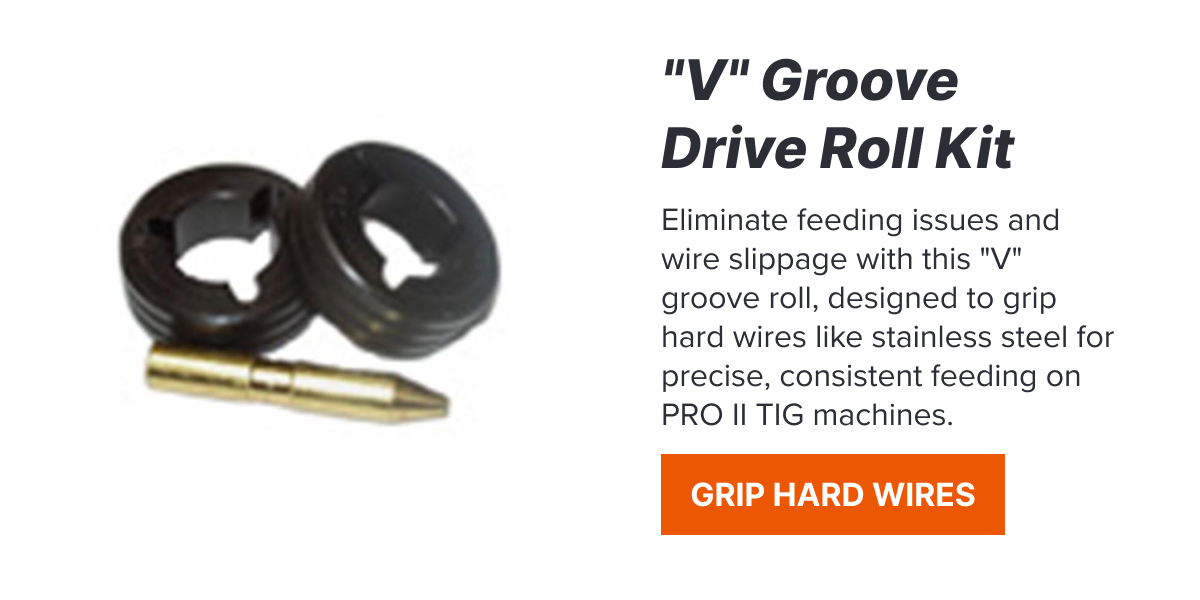 "V" Groove Drive Roll Kit