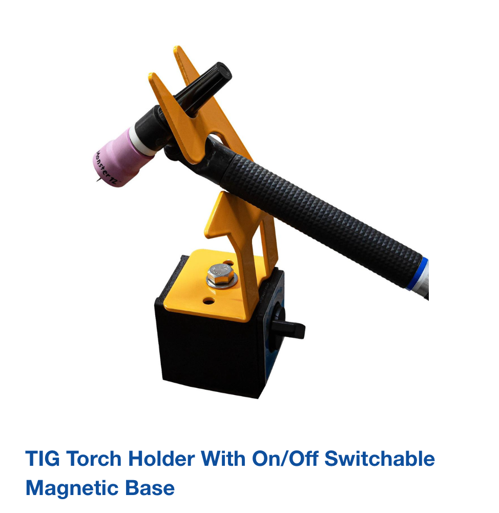 TIG Torch Holder with On/Off Switchable Magnetic Base