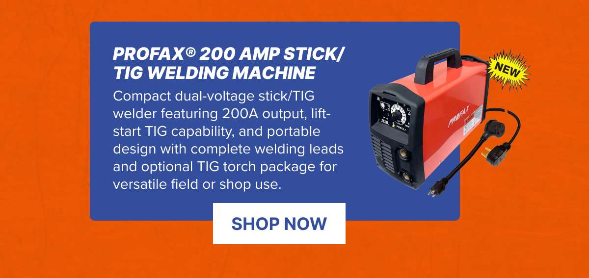 Profax 200 Amp Stick/TIG Welding Machine