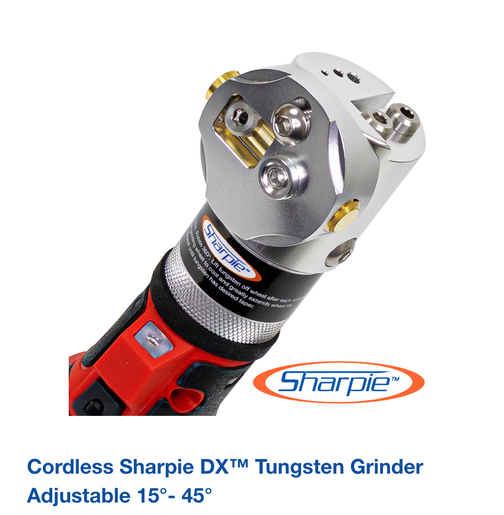 Cordless Sharpie DX™ Tungsten Grinder Adjustable 15°- 45°