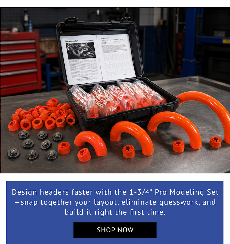 Icengineworks 1-3/4 inch Pro Header Modeling Set, 308 piece