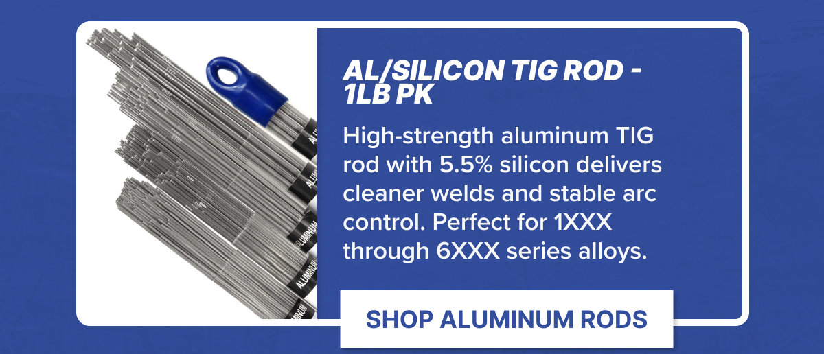 Al/Silicon TIG Rod - 1lb PK