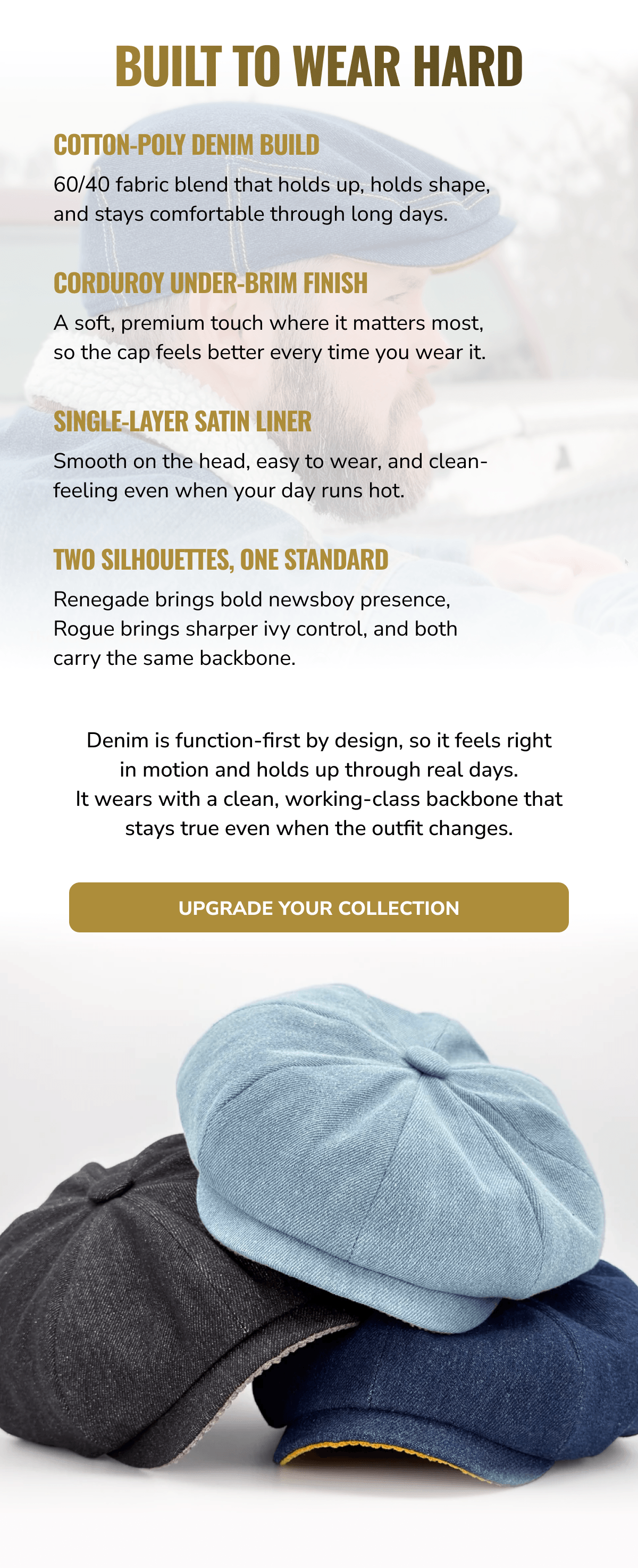 Upgrade Your Collection - Peaky Hat