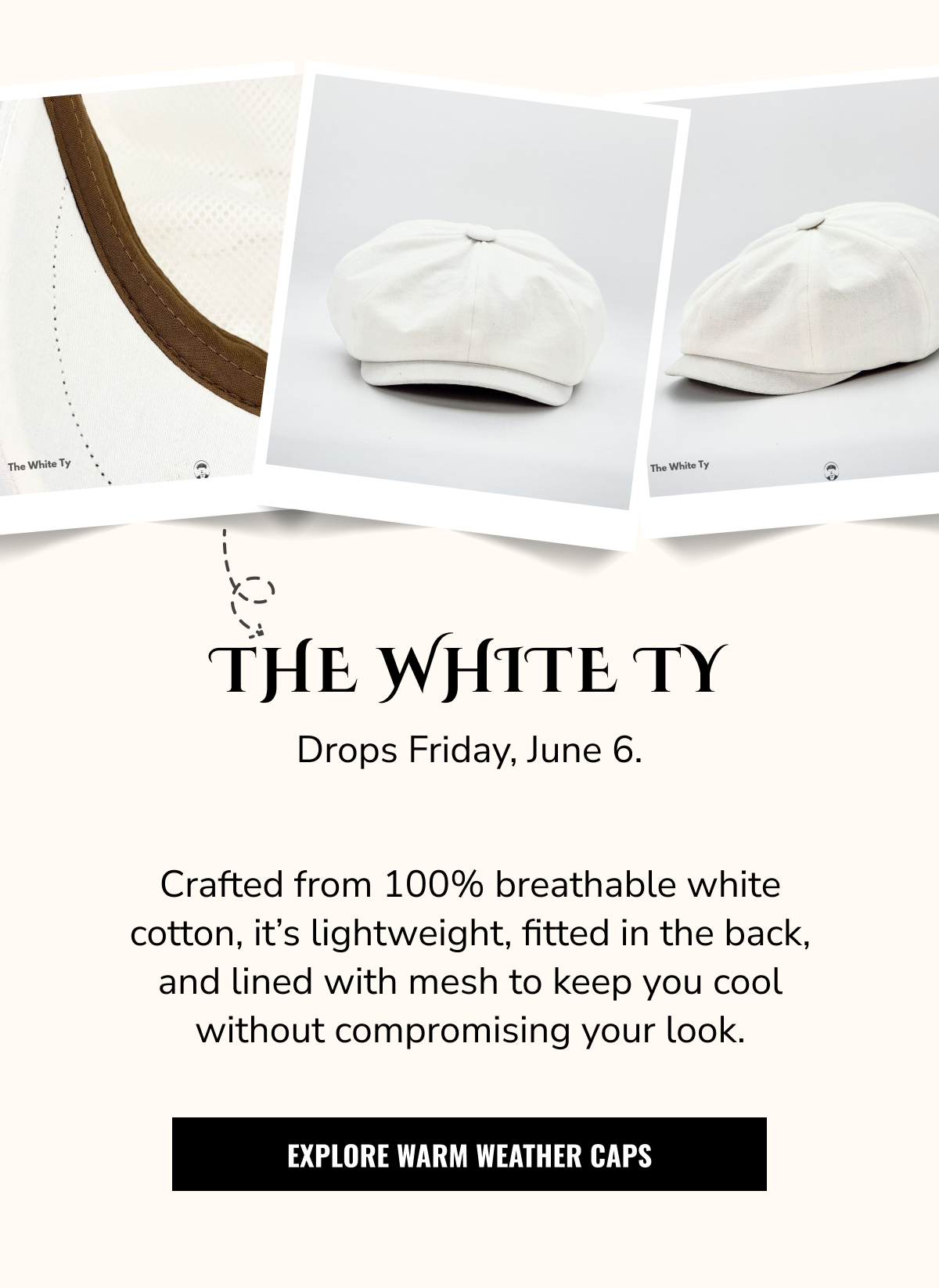 The White Ty | Drops Friday, June 6