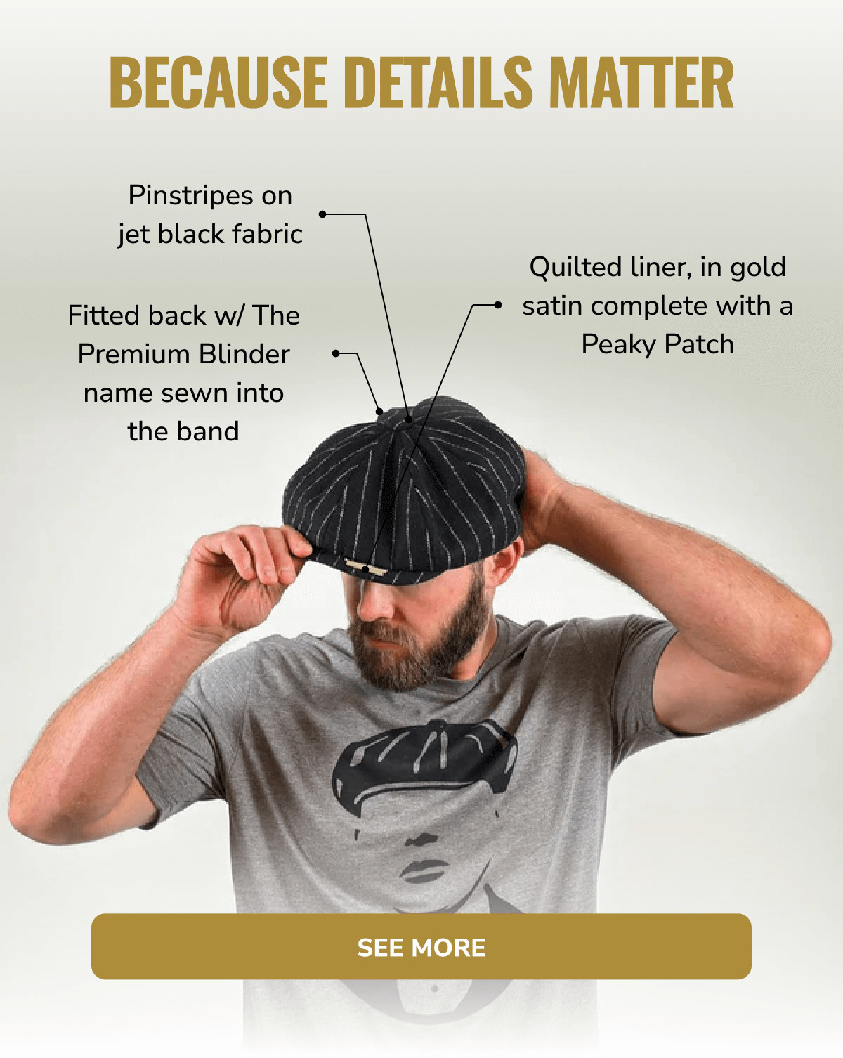 See More - Peaky Hat