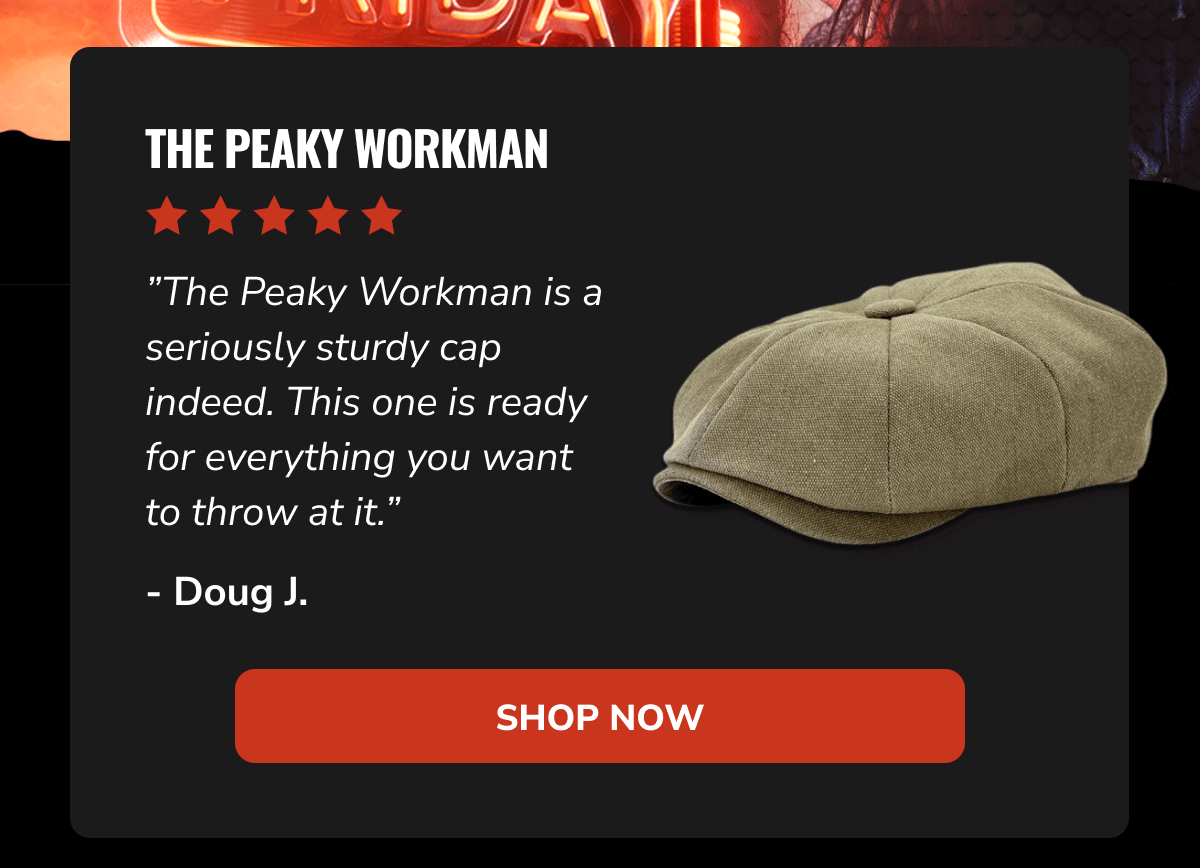 Shop Now (The Peaky Workman) - Peaky Hat