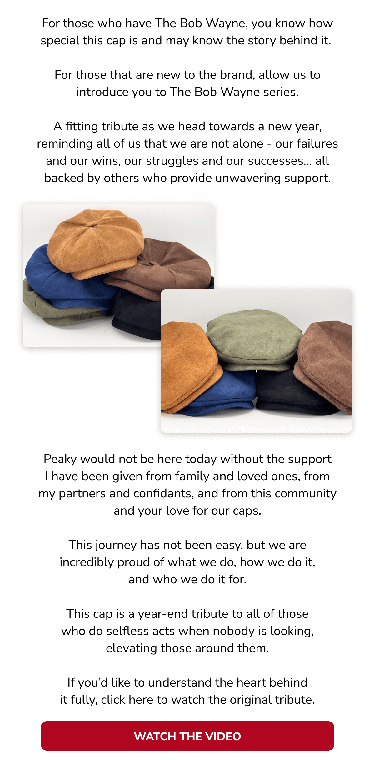 Watch The Video - Peaky Hat