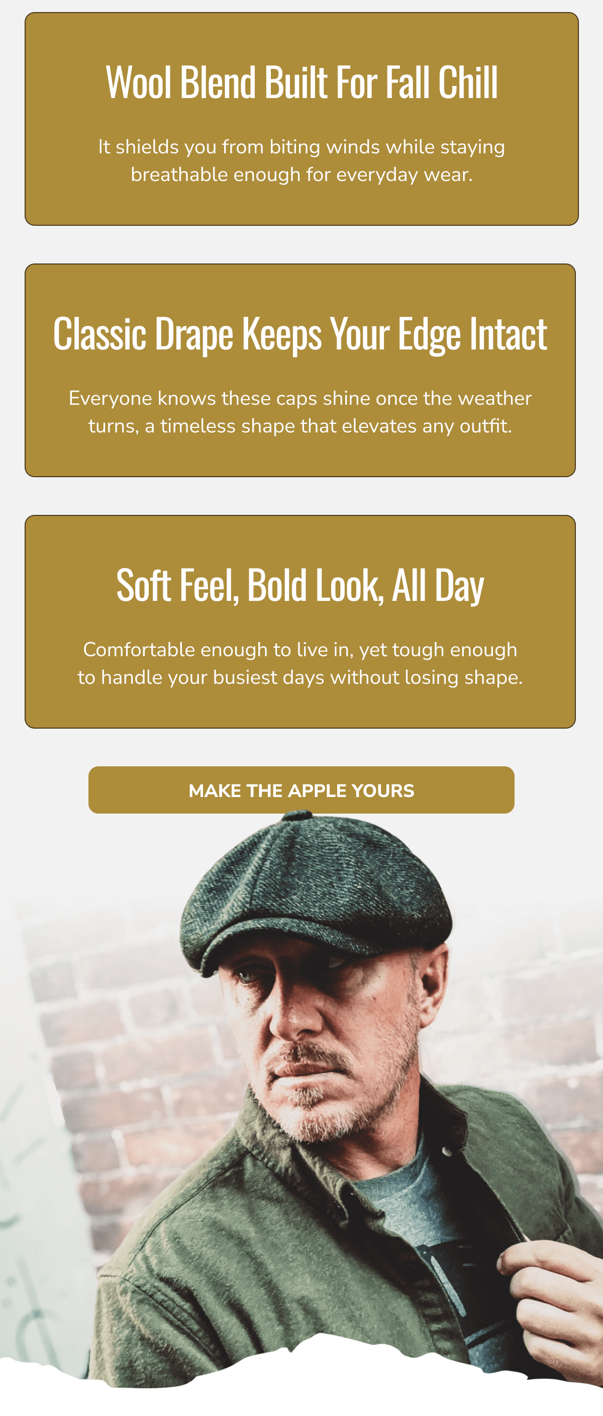 Make The Apple Yours - Peaky Hat