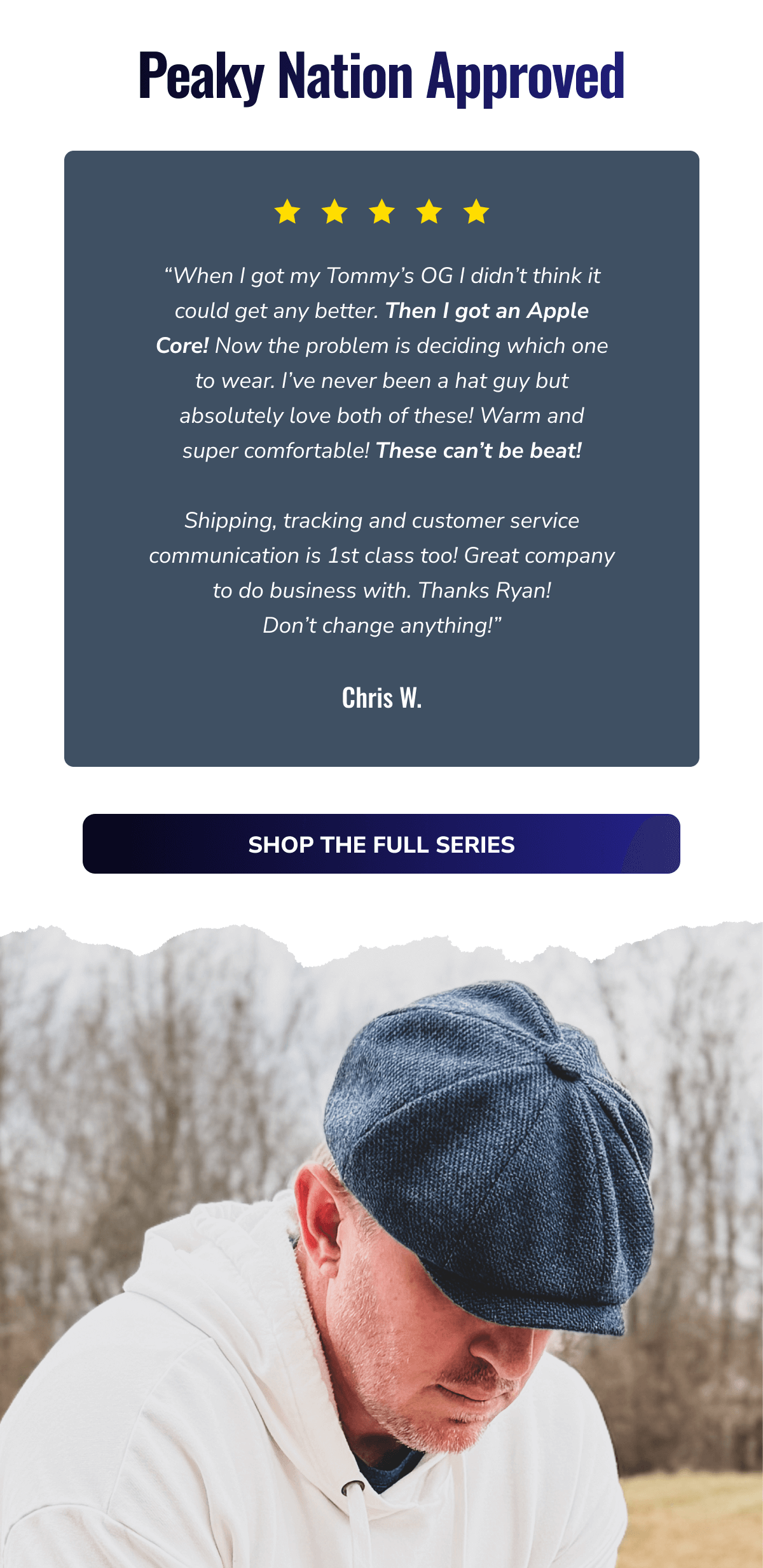 Shop The Full Series - Peaky Hat