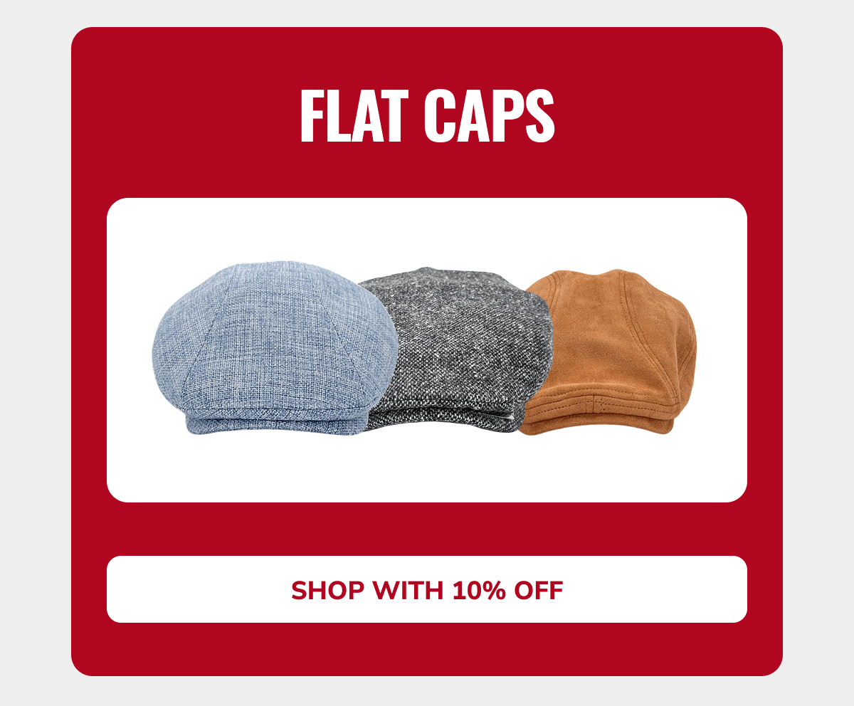 Shop With 10% Off (Flat Caps) - Peaky Hat