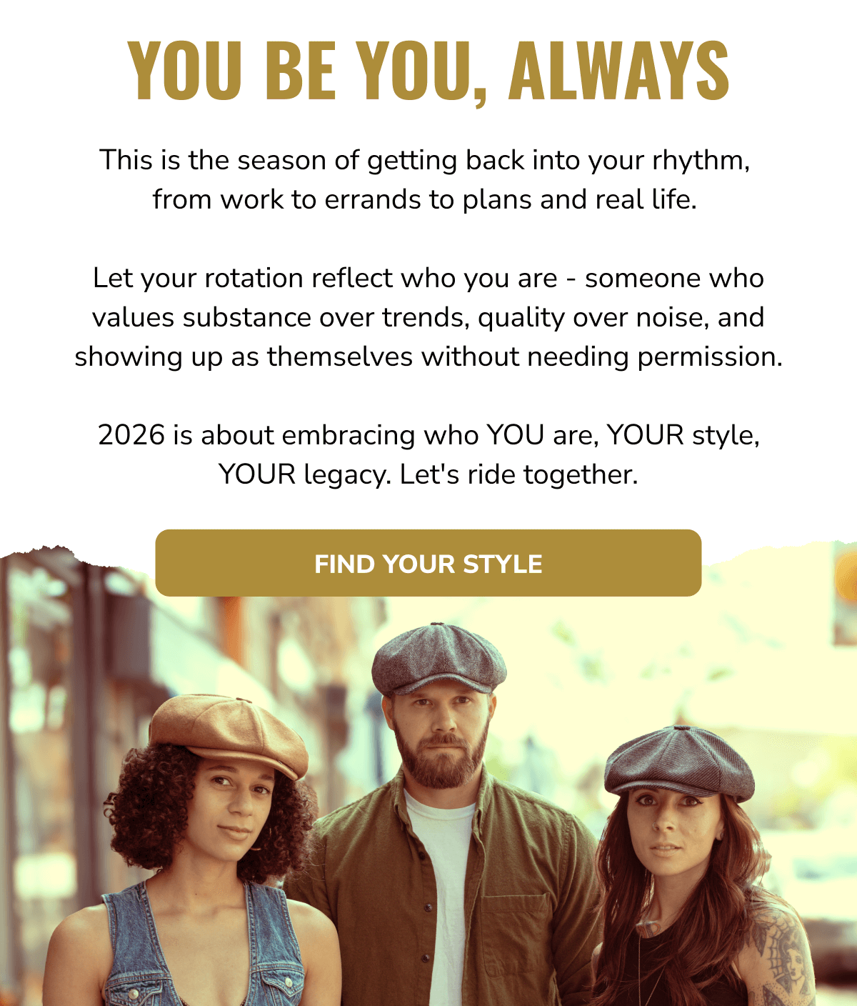 Find Your Style - Peaky Hat