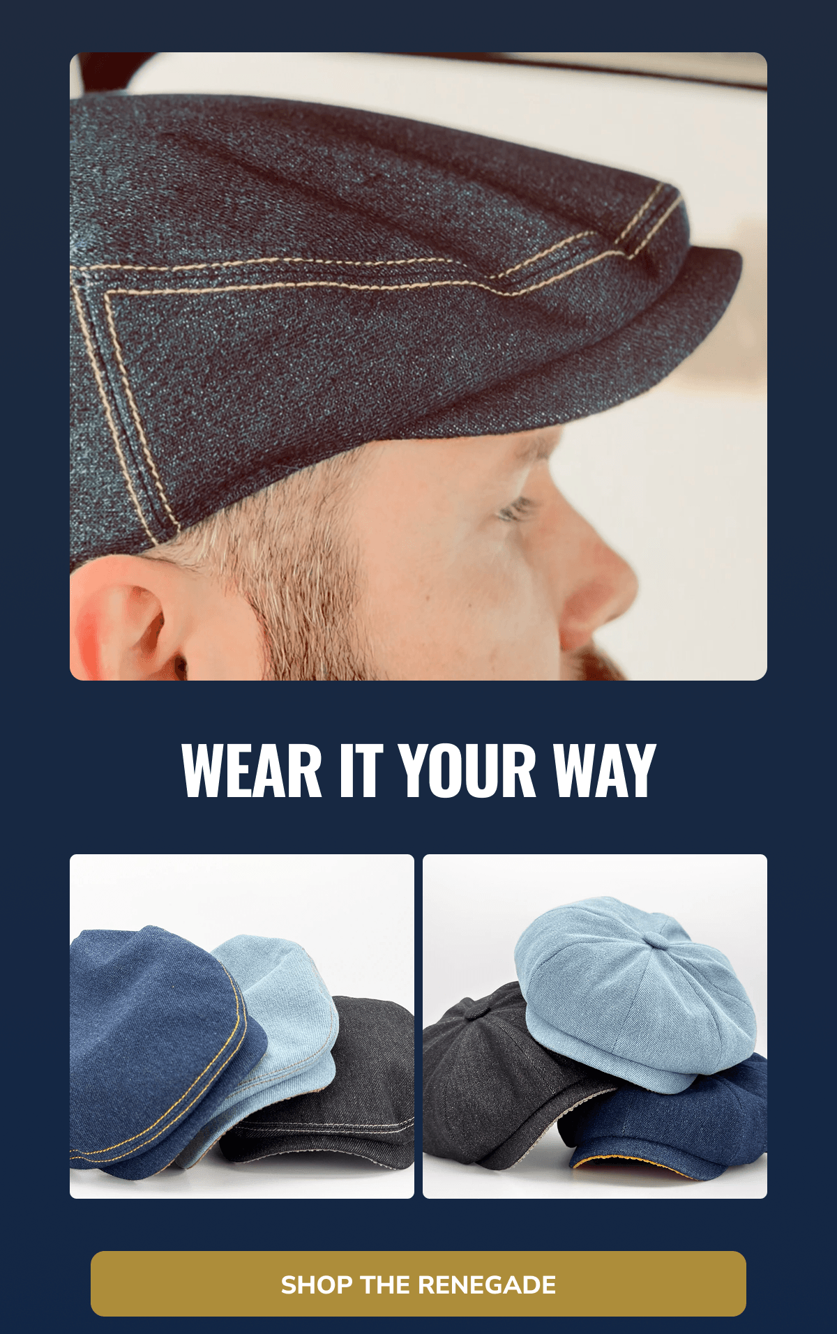Shop The Renegade - Peaky Hat