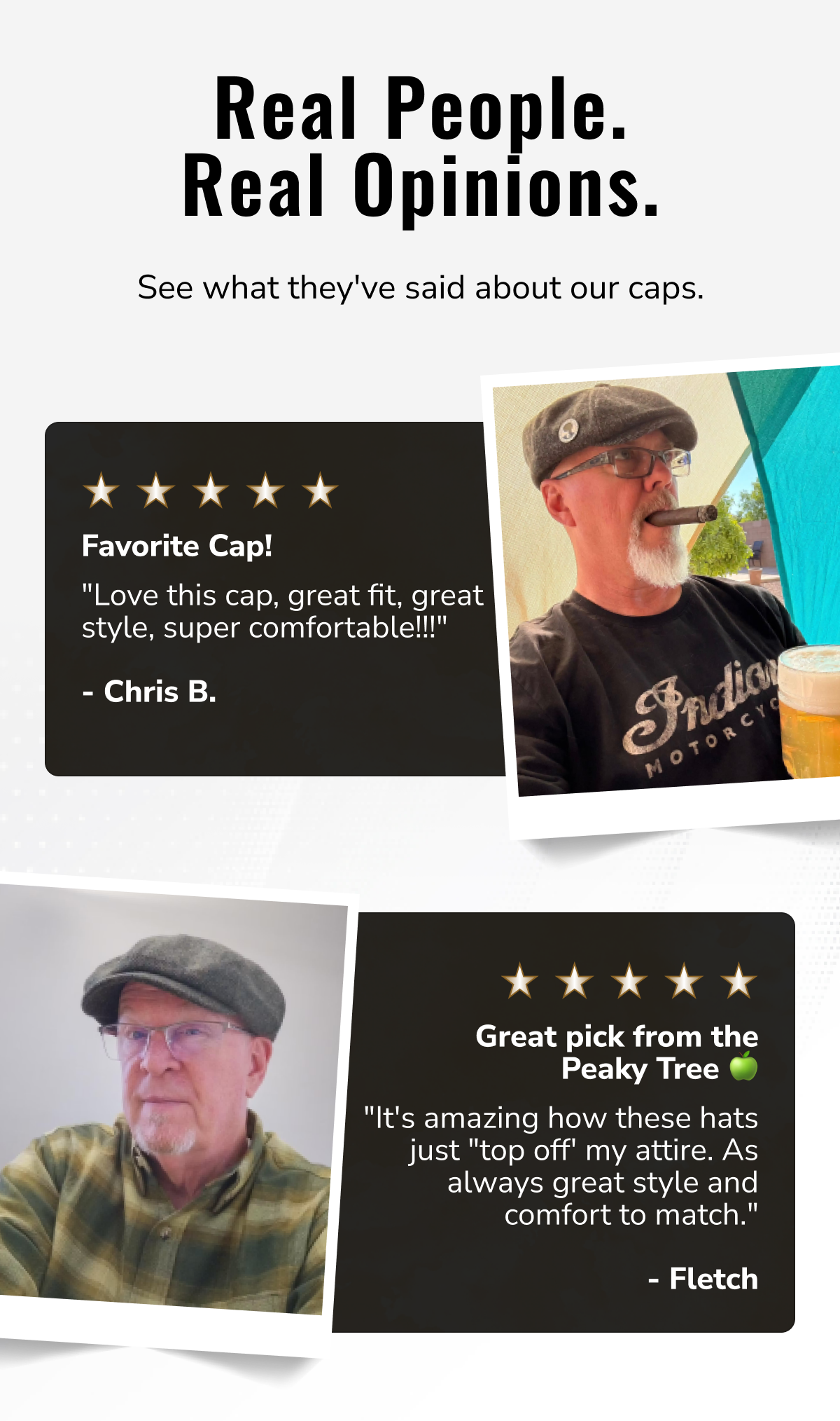 Real People. Real Opinions.