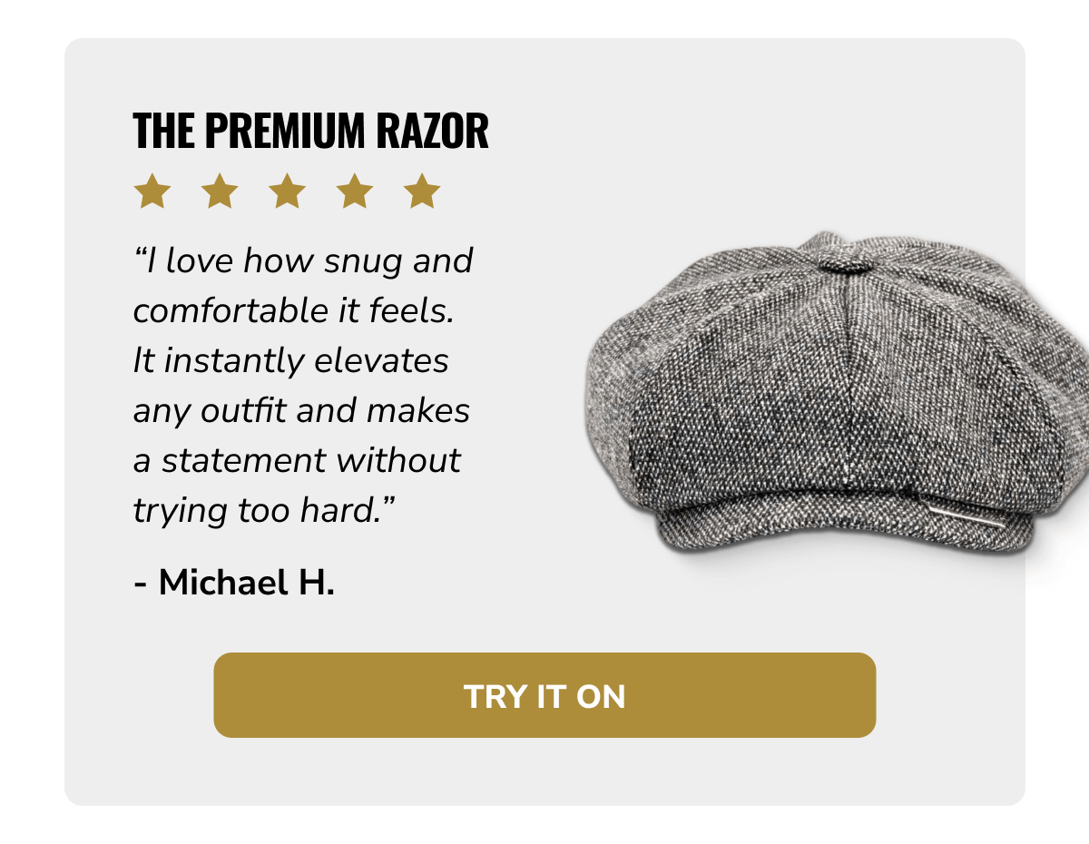 Try It On - Peaky Hat