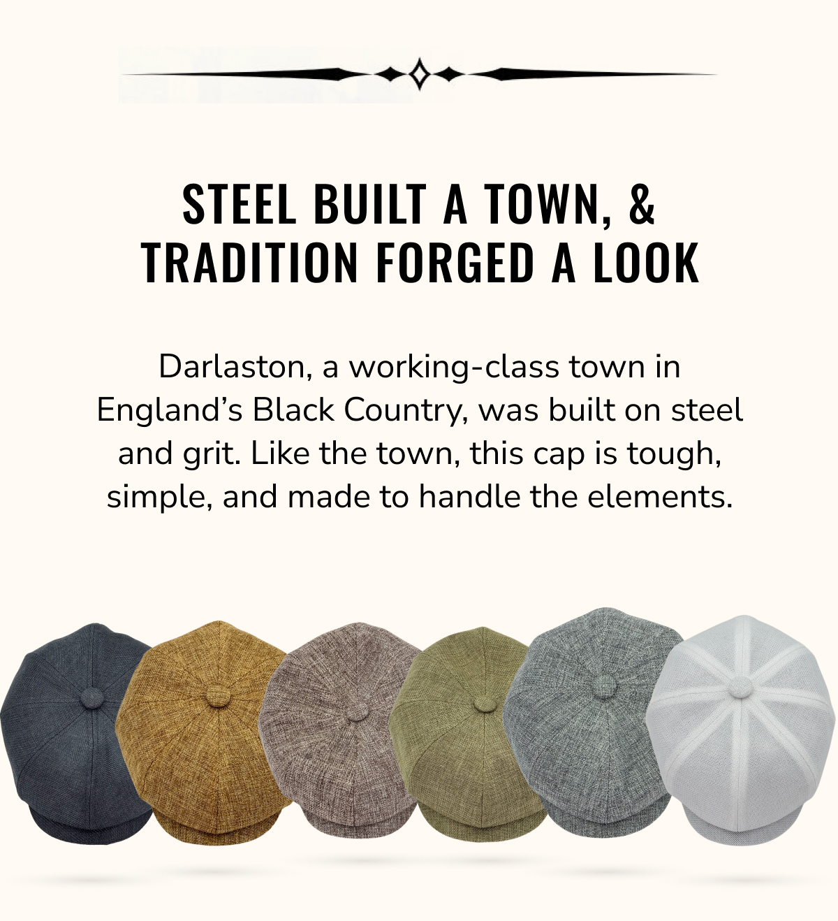 Steel Built A Town, & Tradition Forged A Look