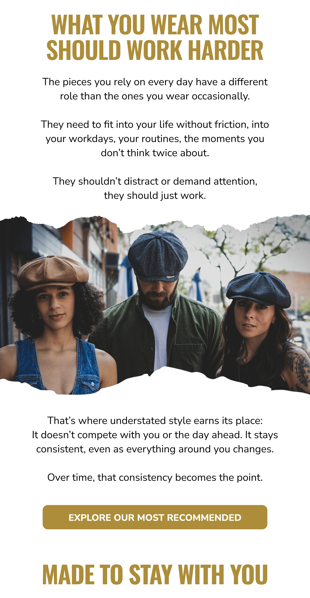 Explore Our Most Recommended - Peaky Hat