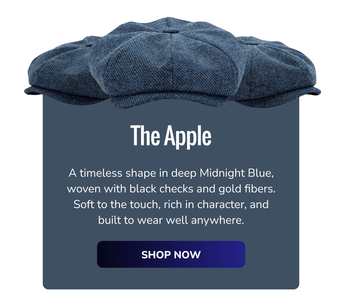 Shop Now (The Apple) - Peaky Hat