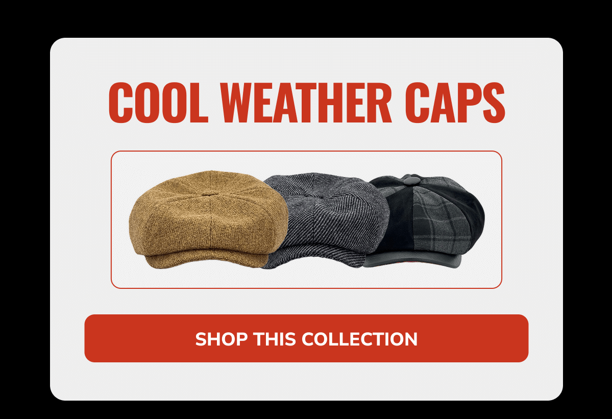 Shop This Collection (Cool Weather Caps) - Peaky Hat