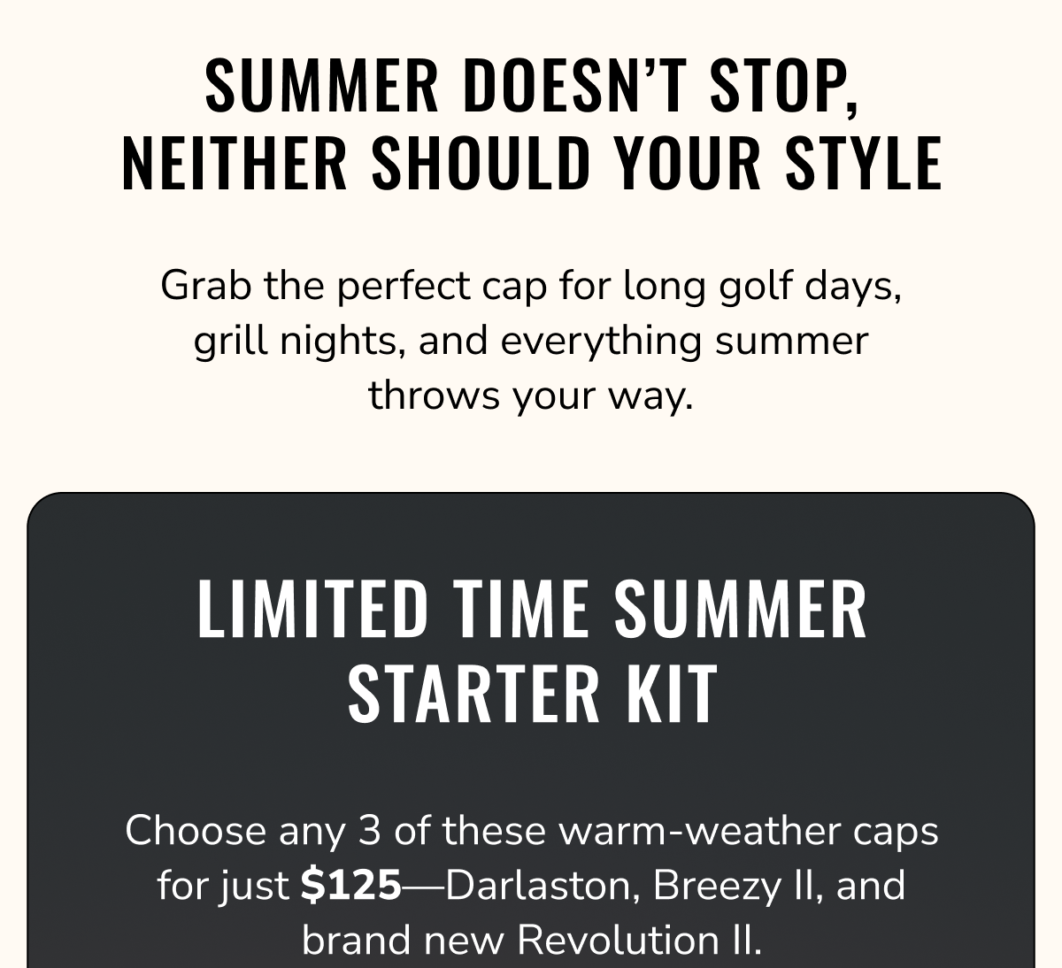 Summer Doesn't Stop, Neither Should Your Style