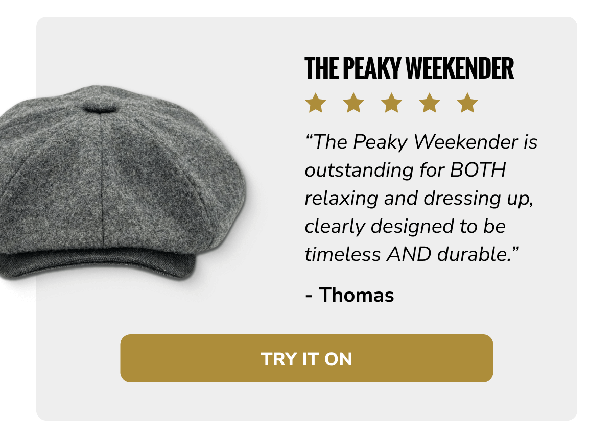 Try It On - Peaky Hat