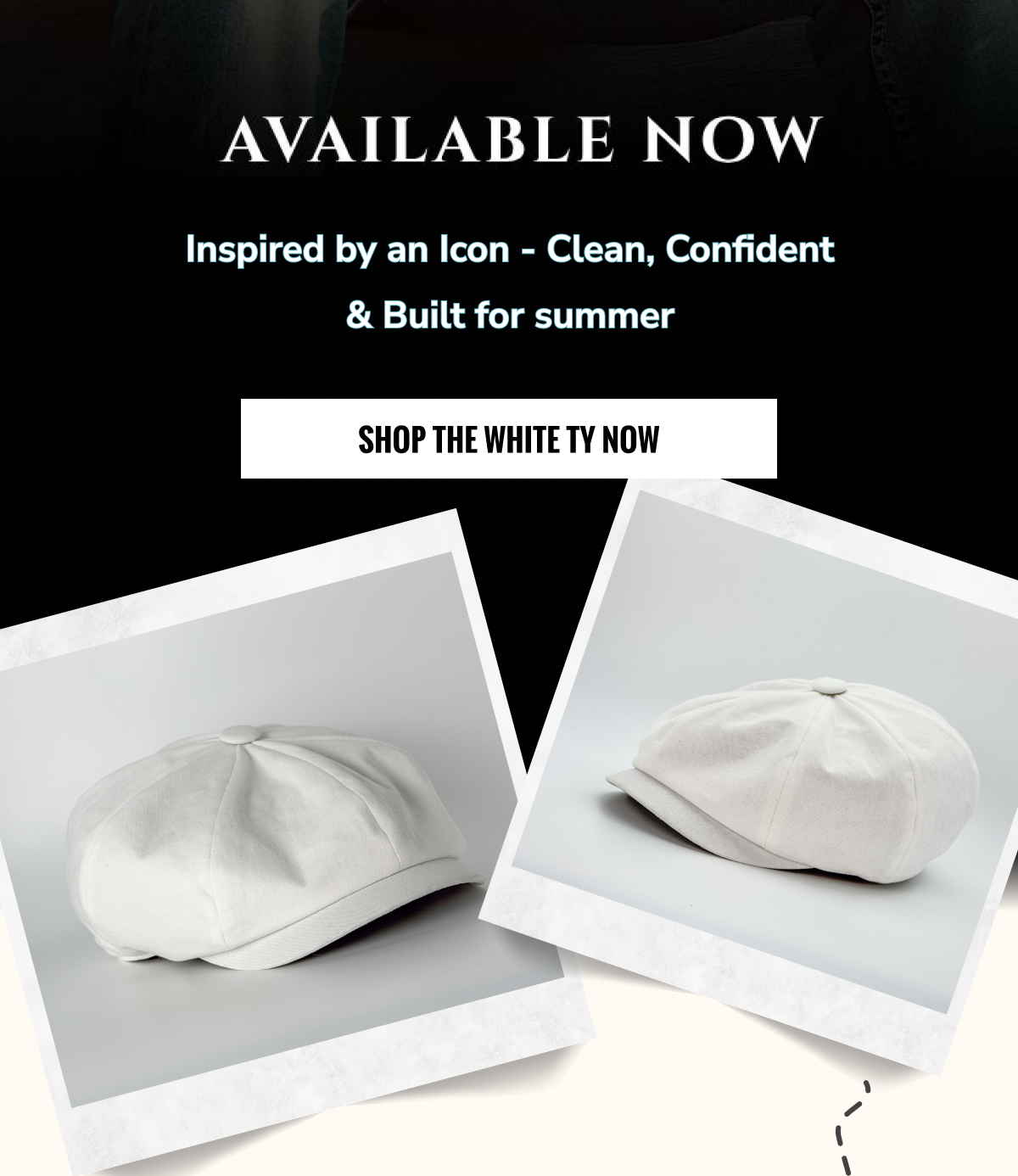 Available Now | Inspired By An Icon - Clean, Confident, and Built For Summer