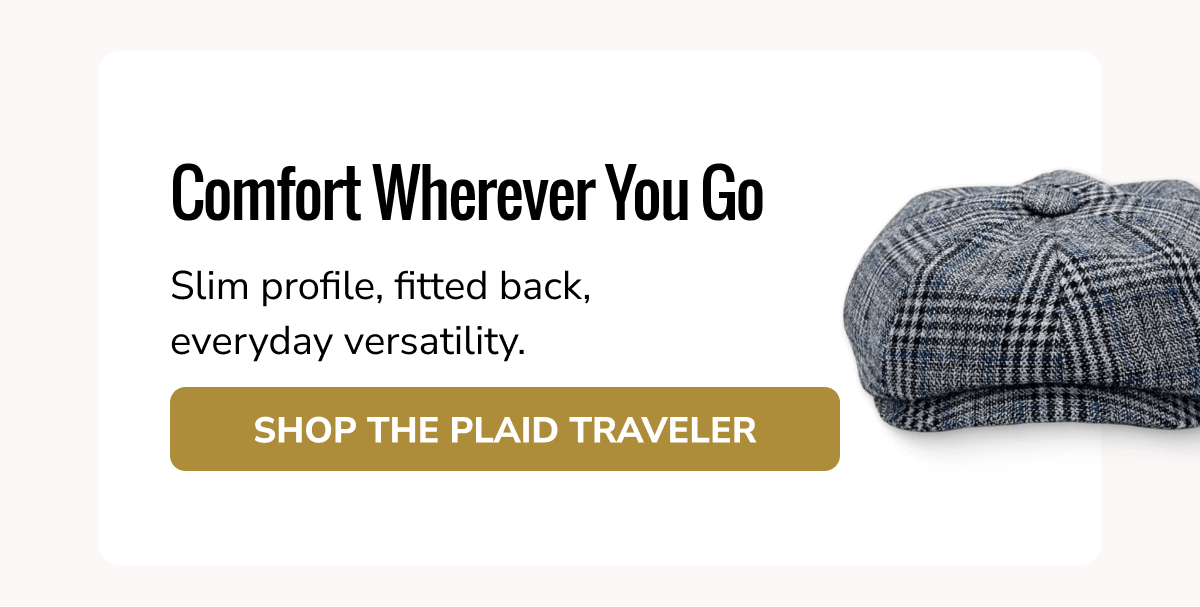 Shop The Plaid Traveler - Peaky Hat