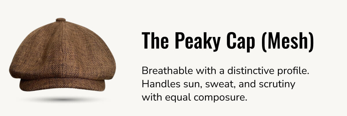 The Peaky Cap (Mesh)