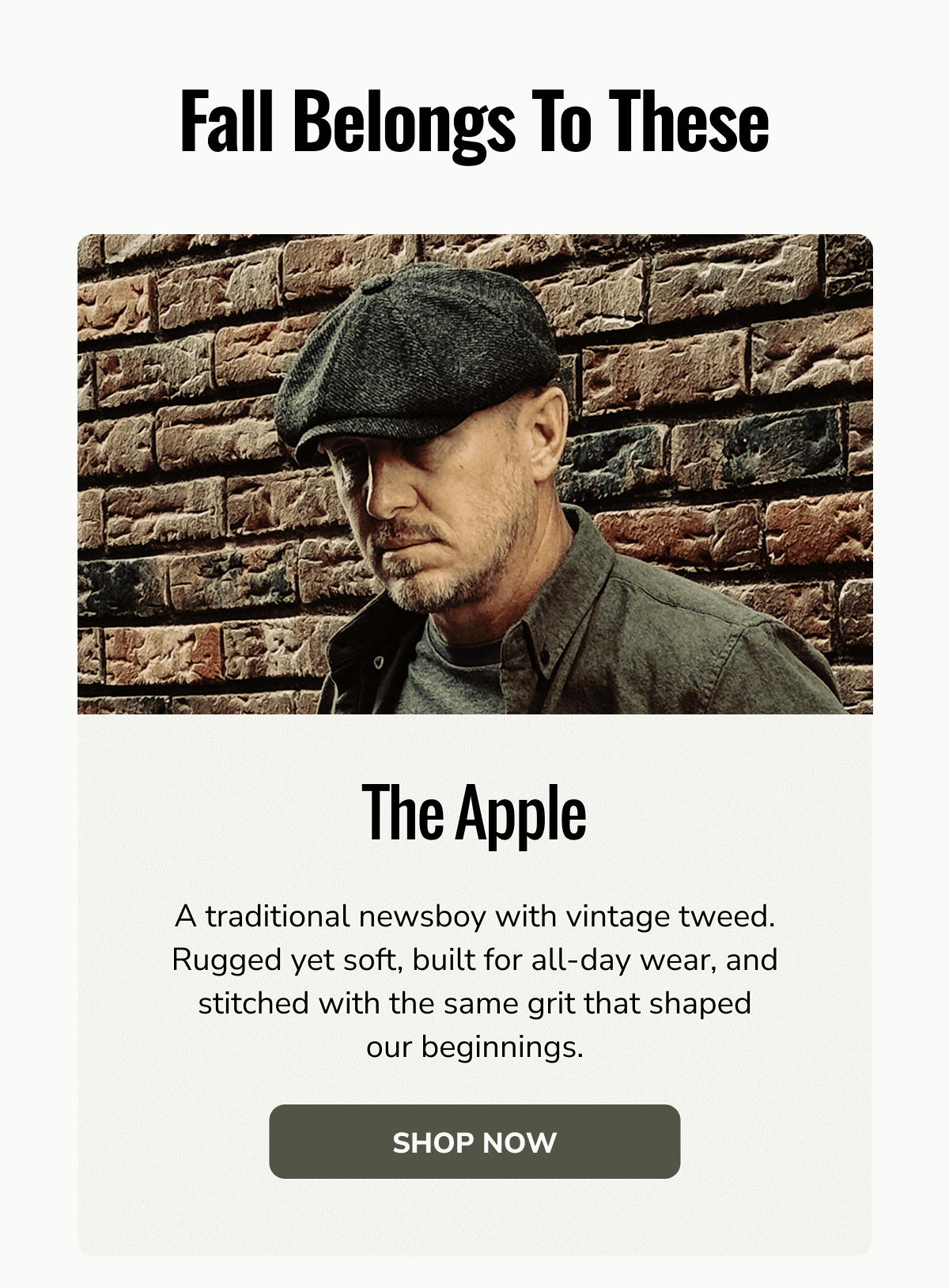 Shop Now - The Apple - Peaky Hat
