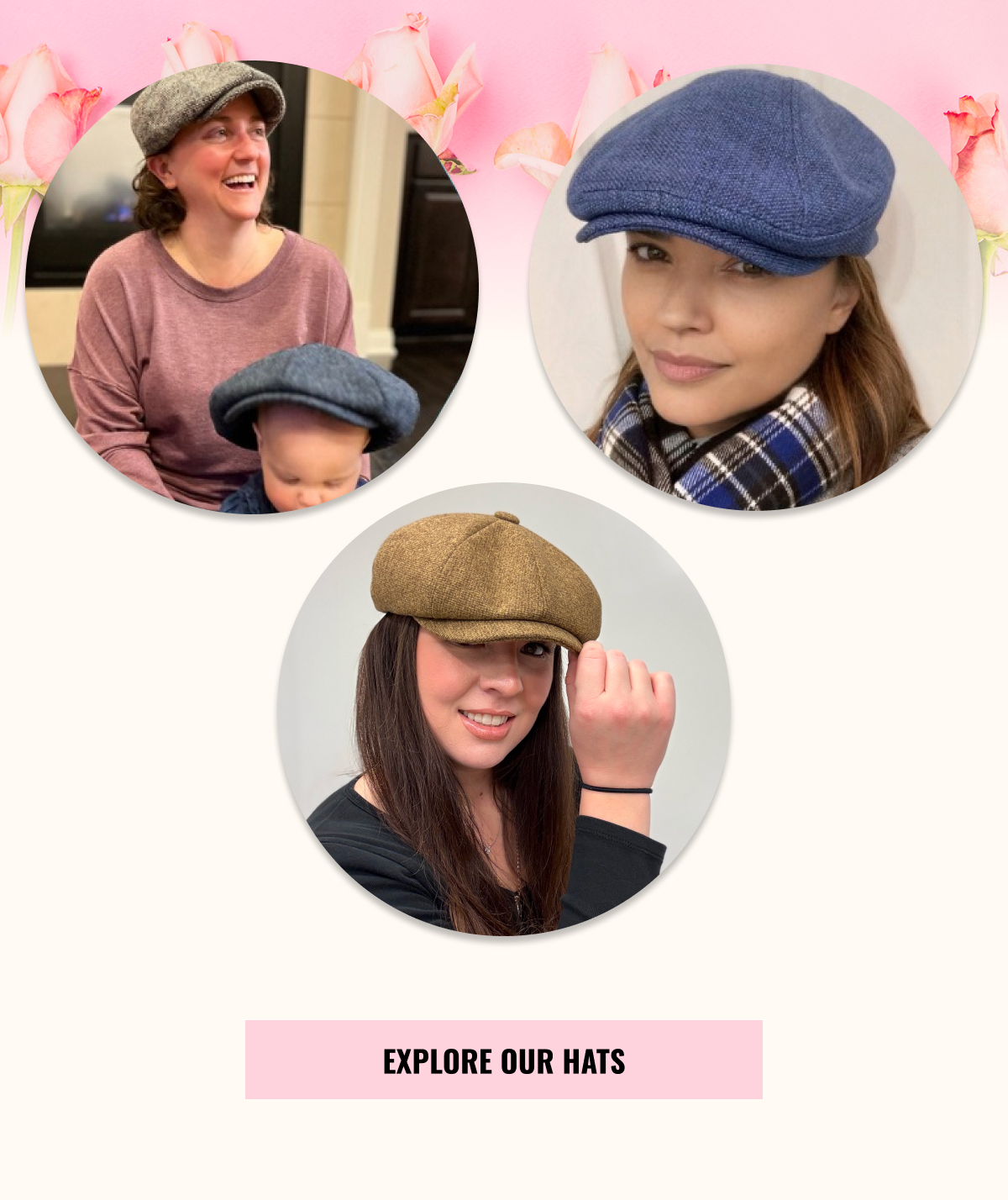 EXPLORE OUR HATS | SEE OUR PEAKYMOMS