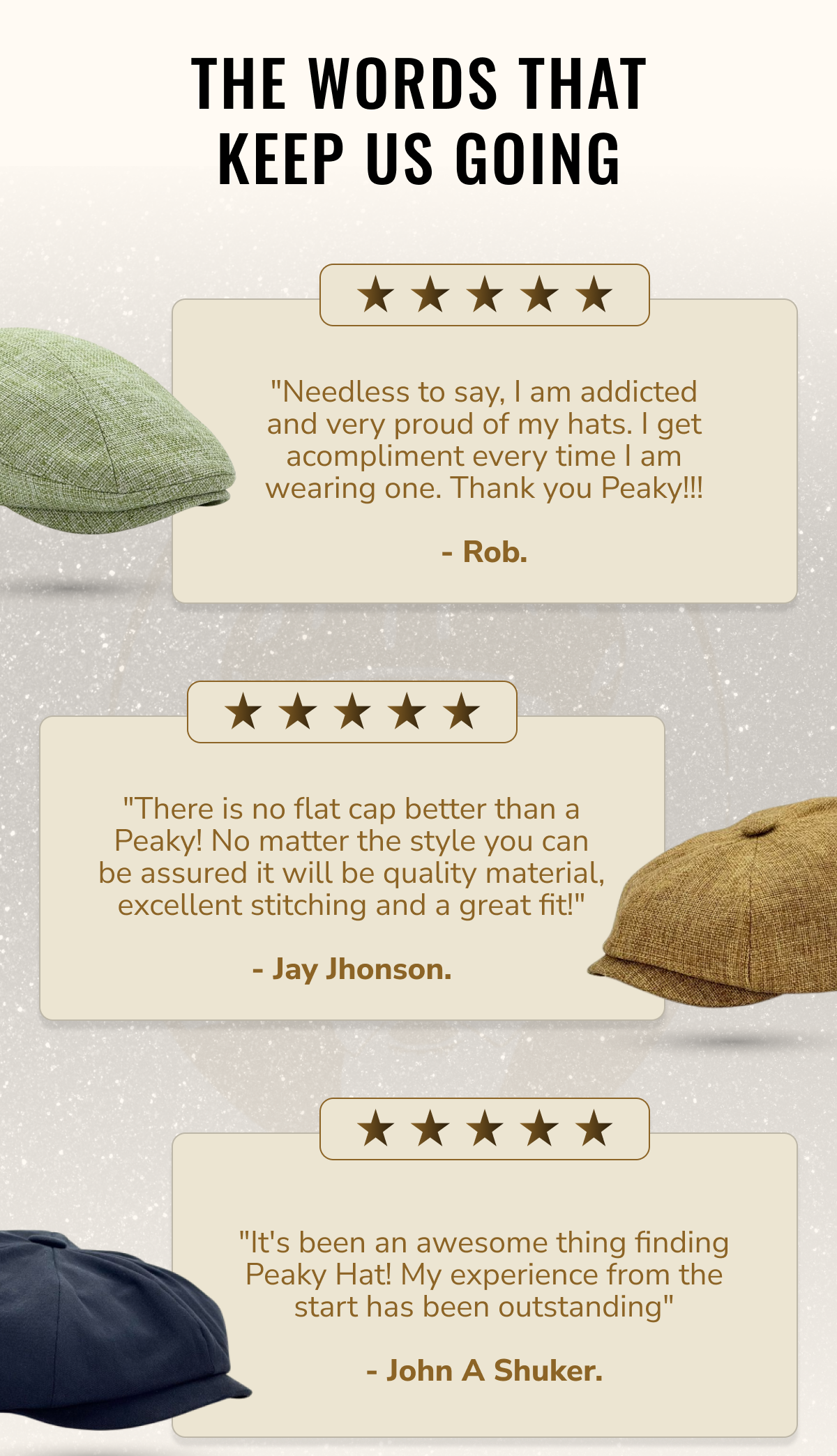 The Words That Keep Us Going