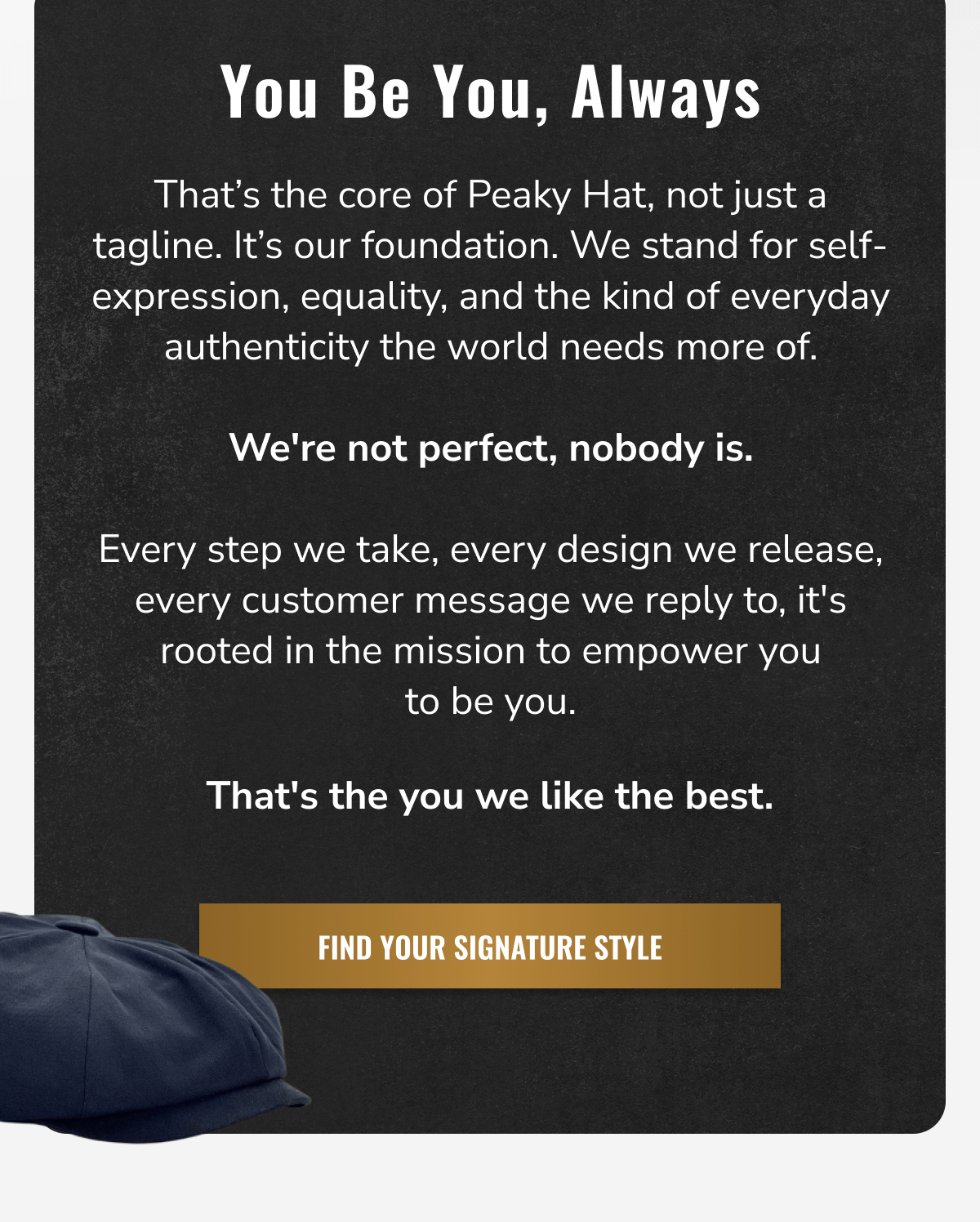 You Be You, Always | Find Your Signature Style