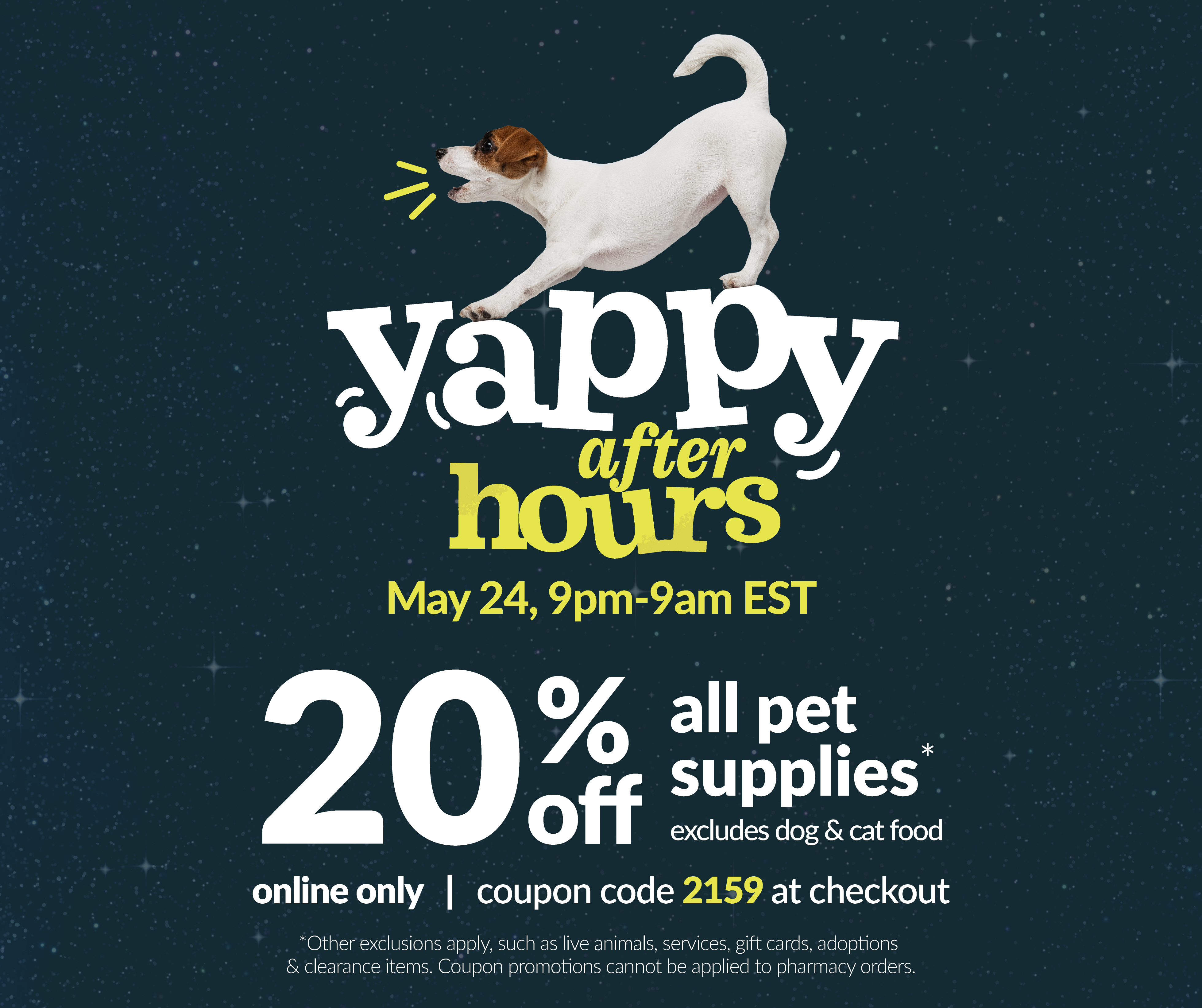 🐾 Paws Up For 20 Off Yappy Hour Flash Sale! Chow Hound Pet Supplies