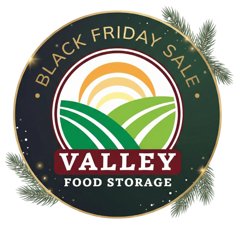 Valley Food Storage Long Term Survival Food Logo