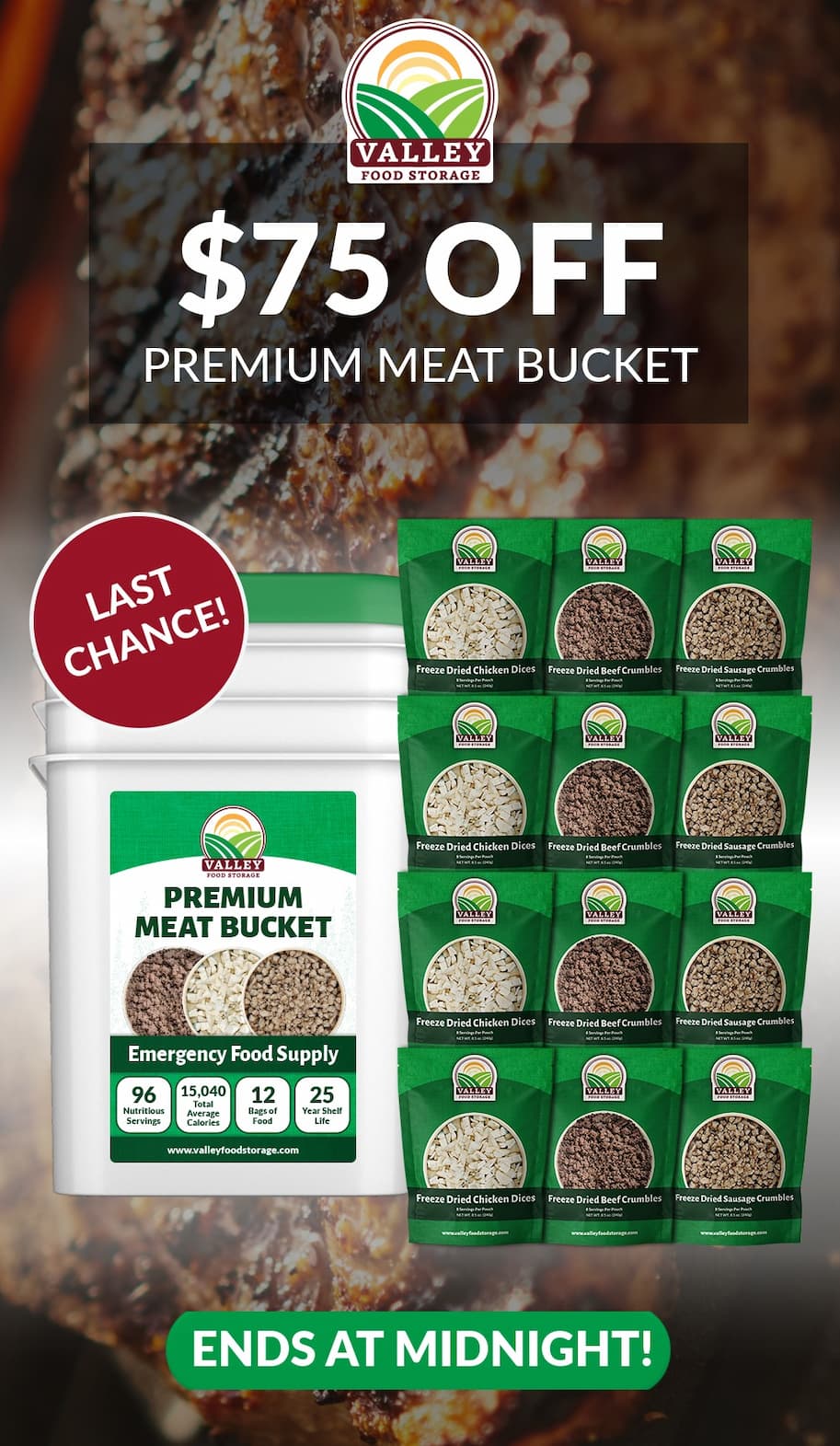 Premium Meat Bucket