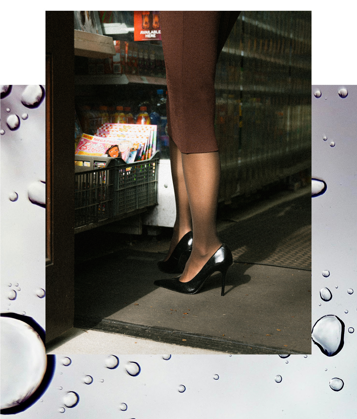 chocolate brown tights