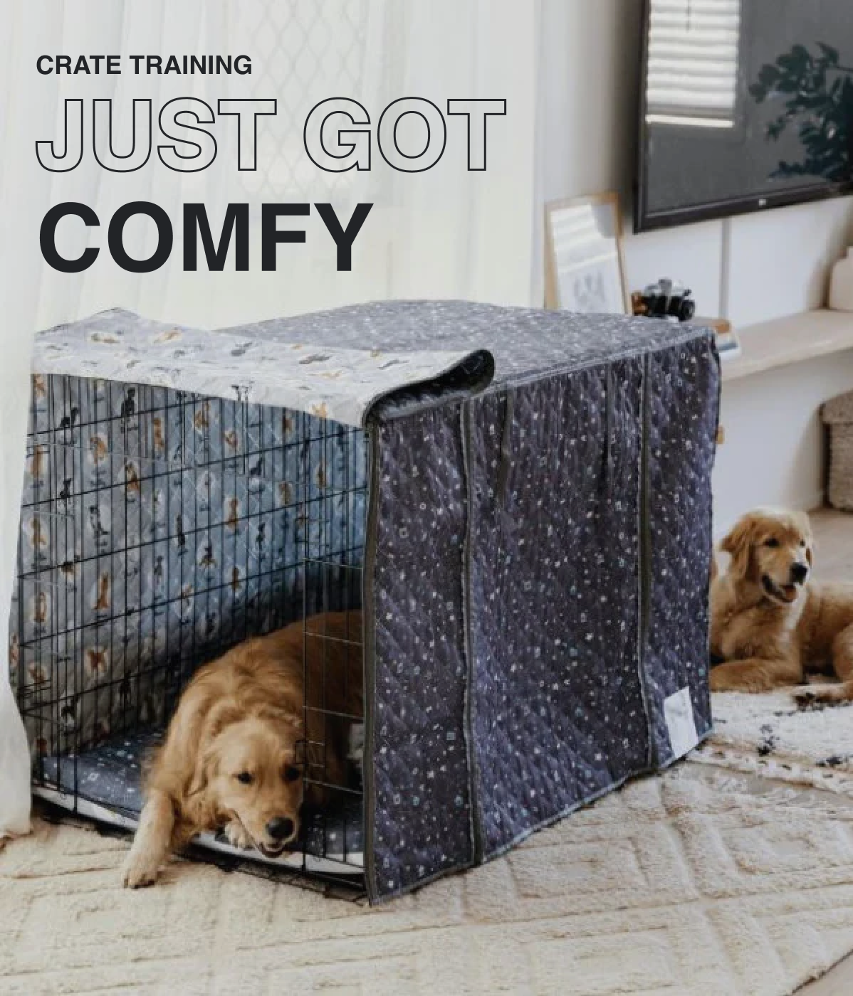 Cosy crate essentials you’ll be jealous of 🐶 The Stylish Hound