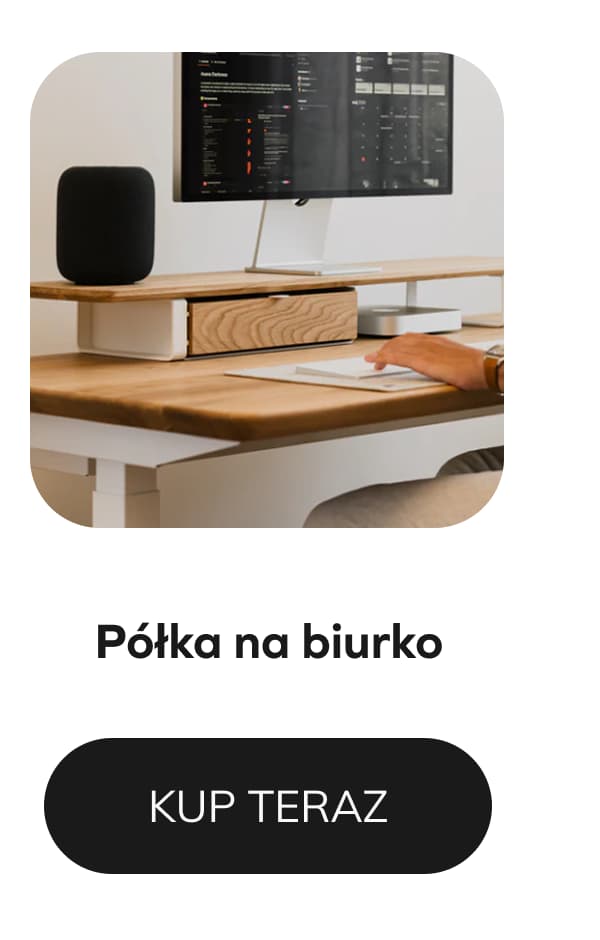 Półka na biurko