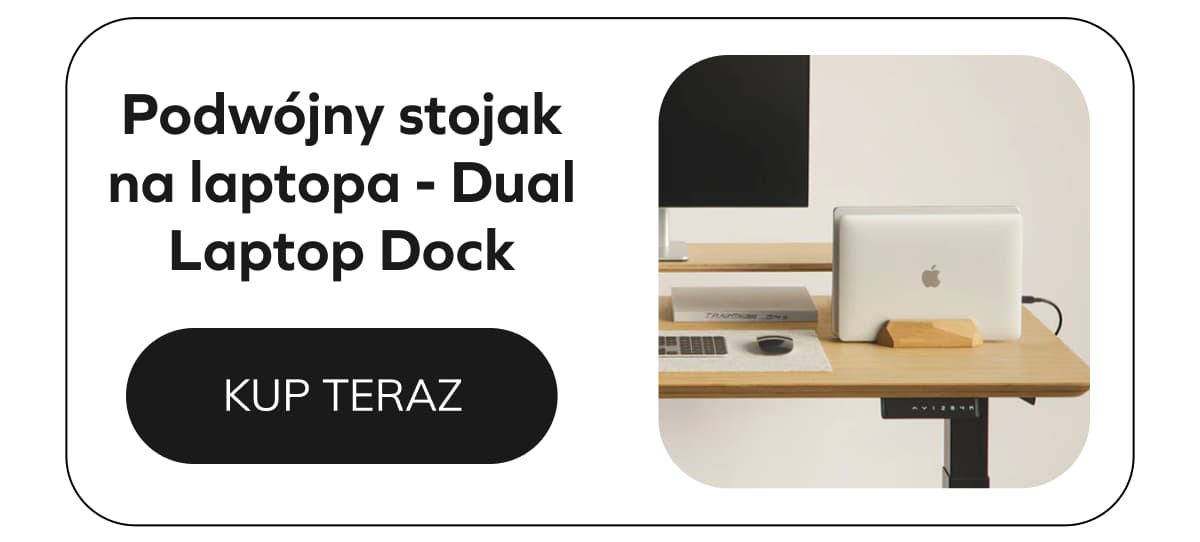 Podwójny stojak na laptopa - Dual Laptop Dock