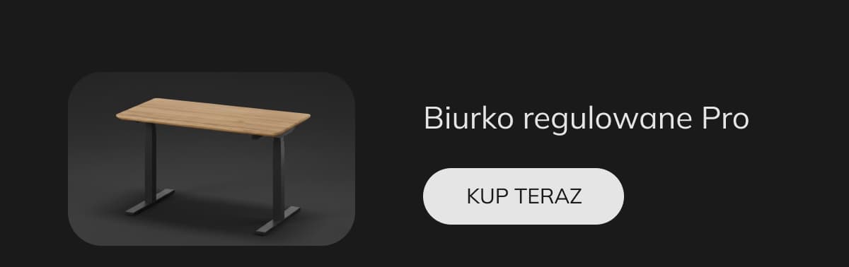 Biurko regulowane Pro