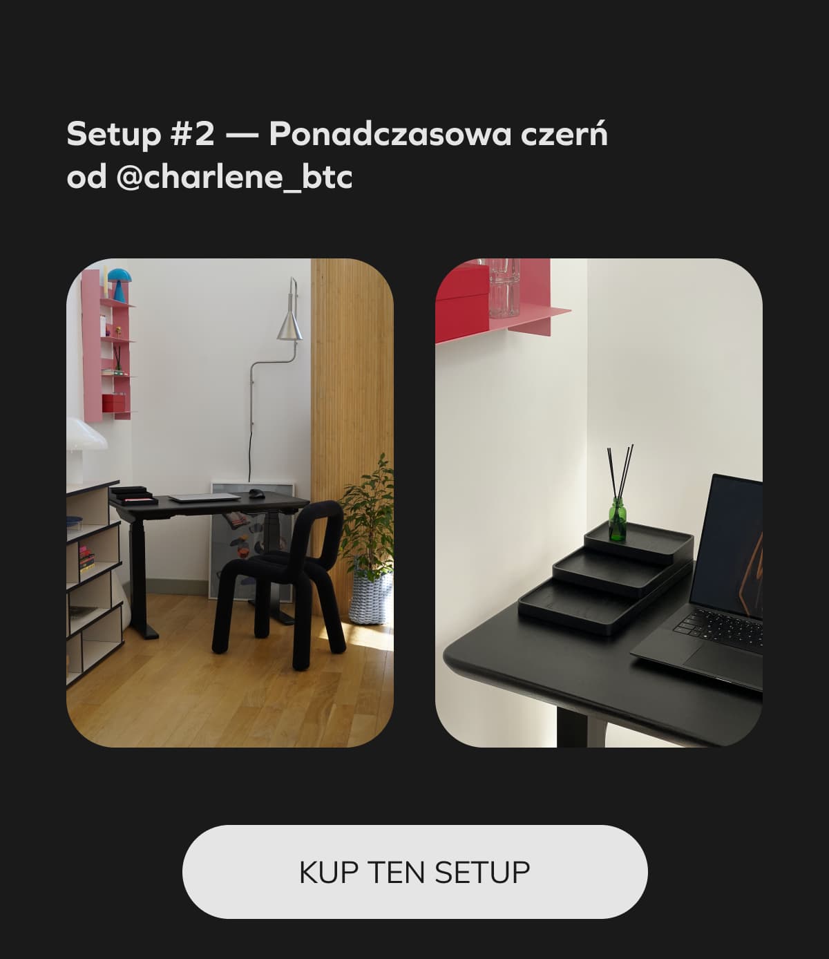 Setup #2 — Ponadczasowa czerń od @charlene_btc