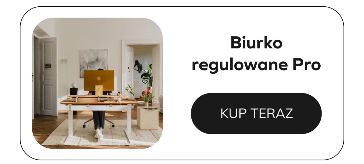 Biurko regulowane Pro