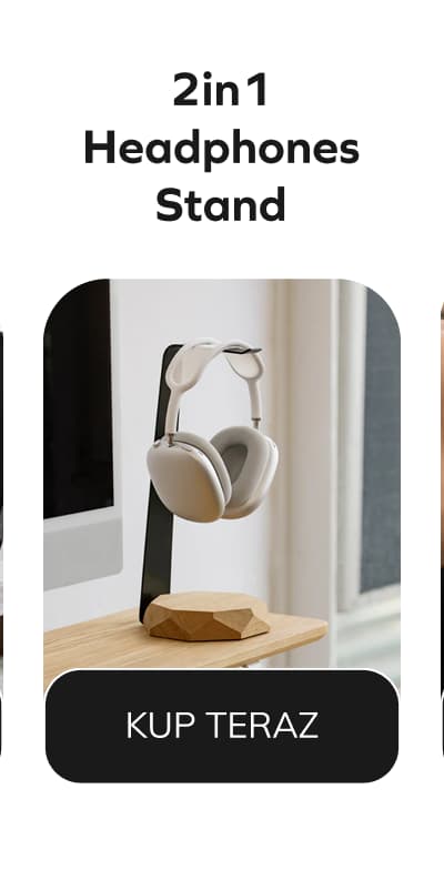   2in1 Headphones Stand