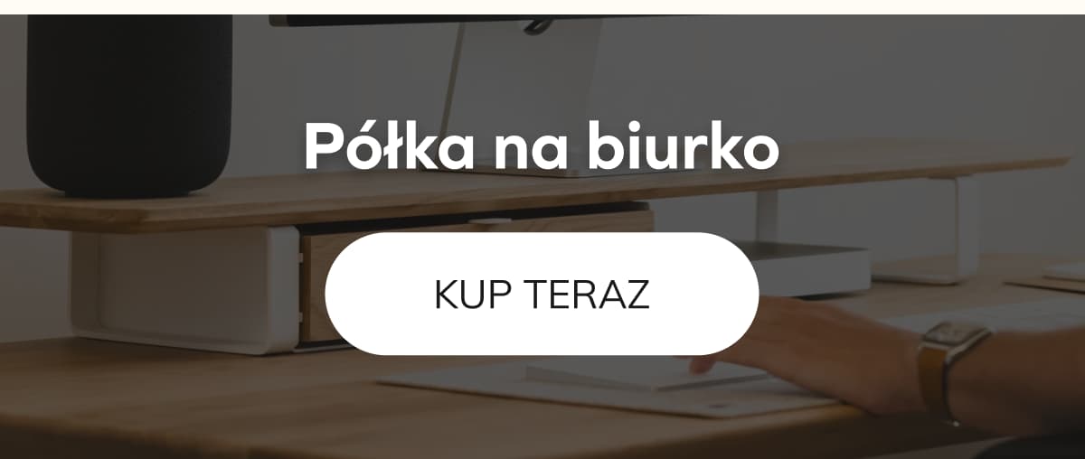 Półka na biurko