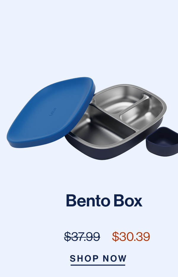 Bento Box From $37.99 to $30.39- Shop Now