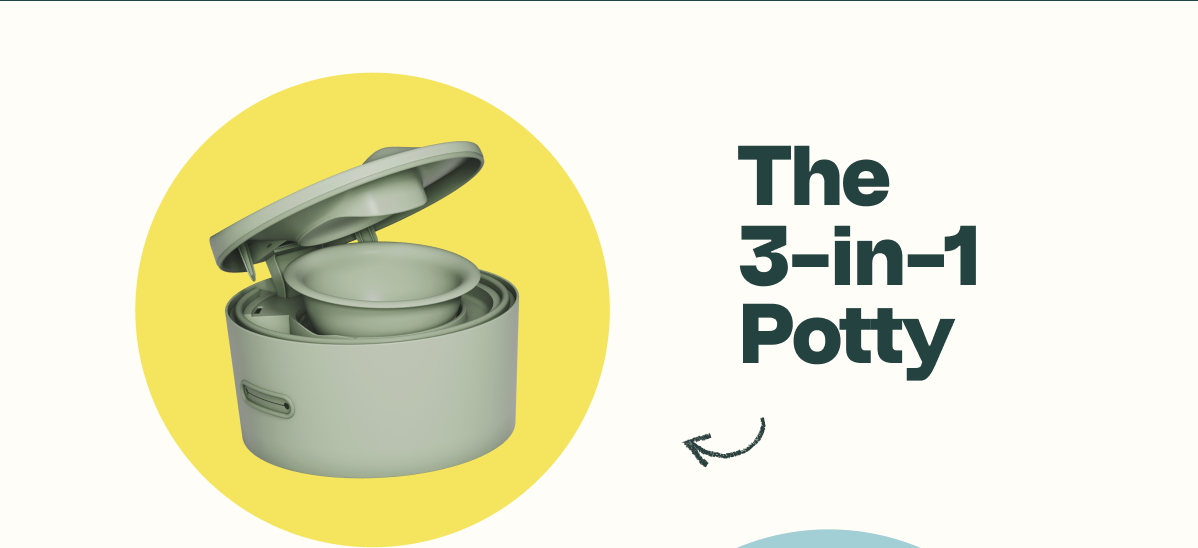 The 3- in -1 Potty
