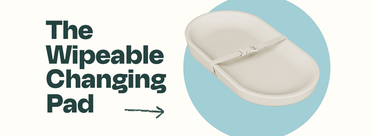 The wipeable Changing Pad