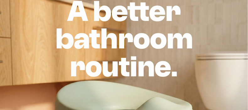 A better bathroom routine.