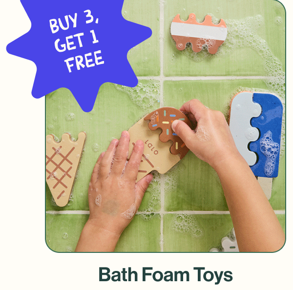 Buy 3, Get 1 Free . Bath Foam Toys 