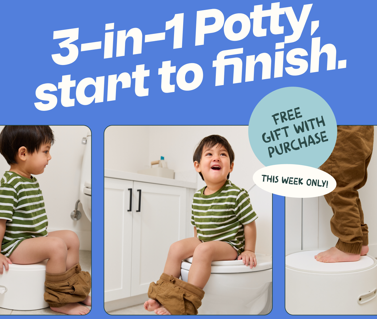 3-in-1-potty Start to Finish