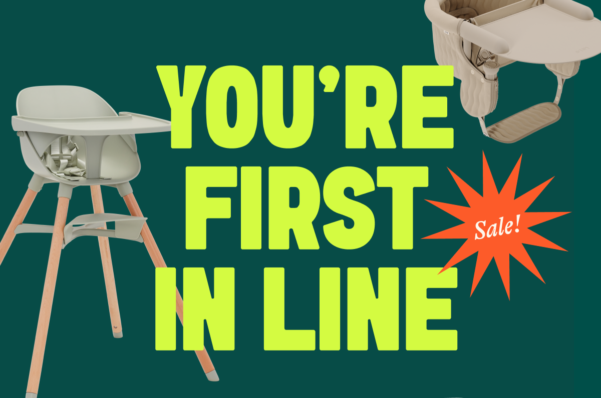 YOU'RE FIRST IN LINE. Sale!